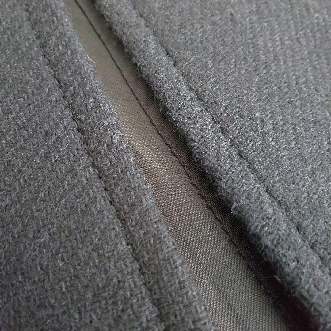 美品 ZARA ポンチョケープ L バックル付きケープコート マンテコ ゴールド