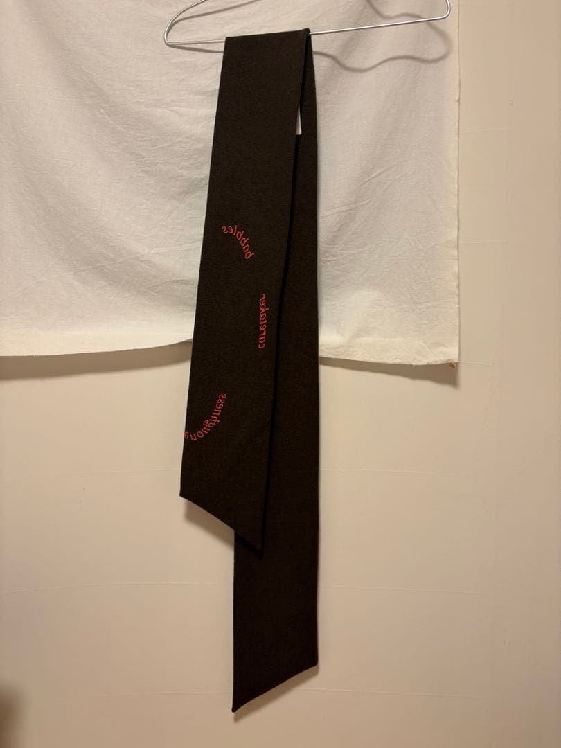 well (ウェル) ブラウンマフラー (FOME購入)