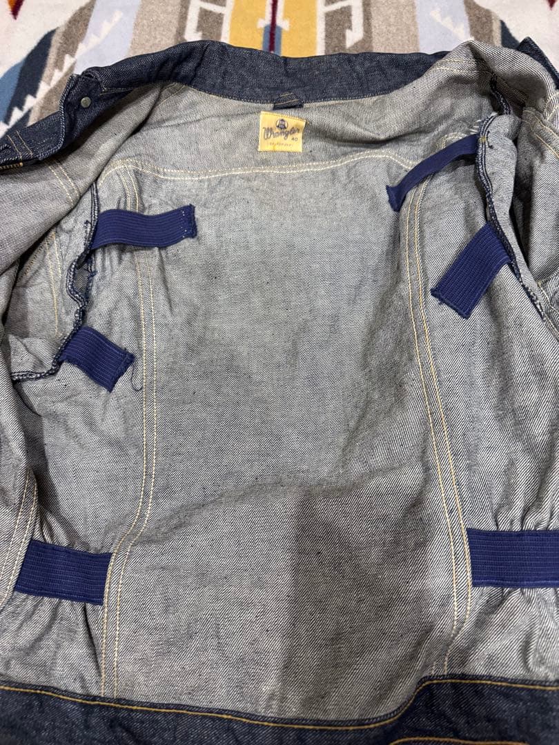 Wrangler 11MJZ ブルーベル TALON サイズ40 ヴィンテージ