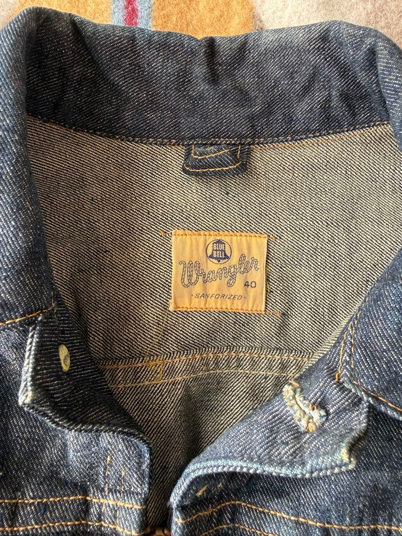 Wrangler 11MJZ ブルーベル TALON サイズ40 ヴィンテージ