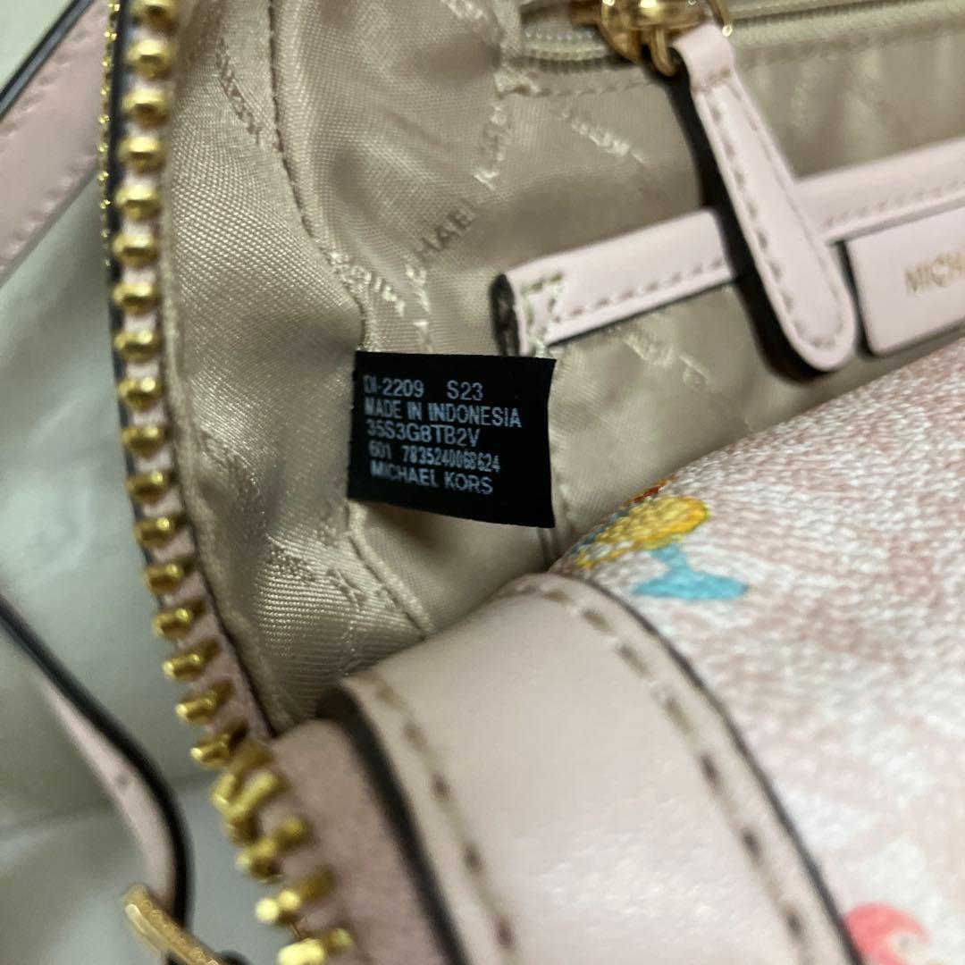 MICHAEL KORS フラミンゴプリントリュック