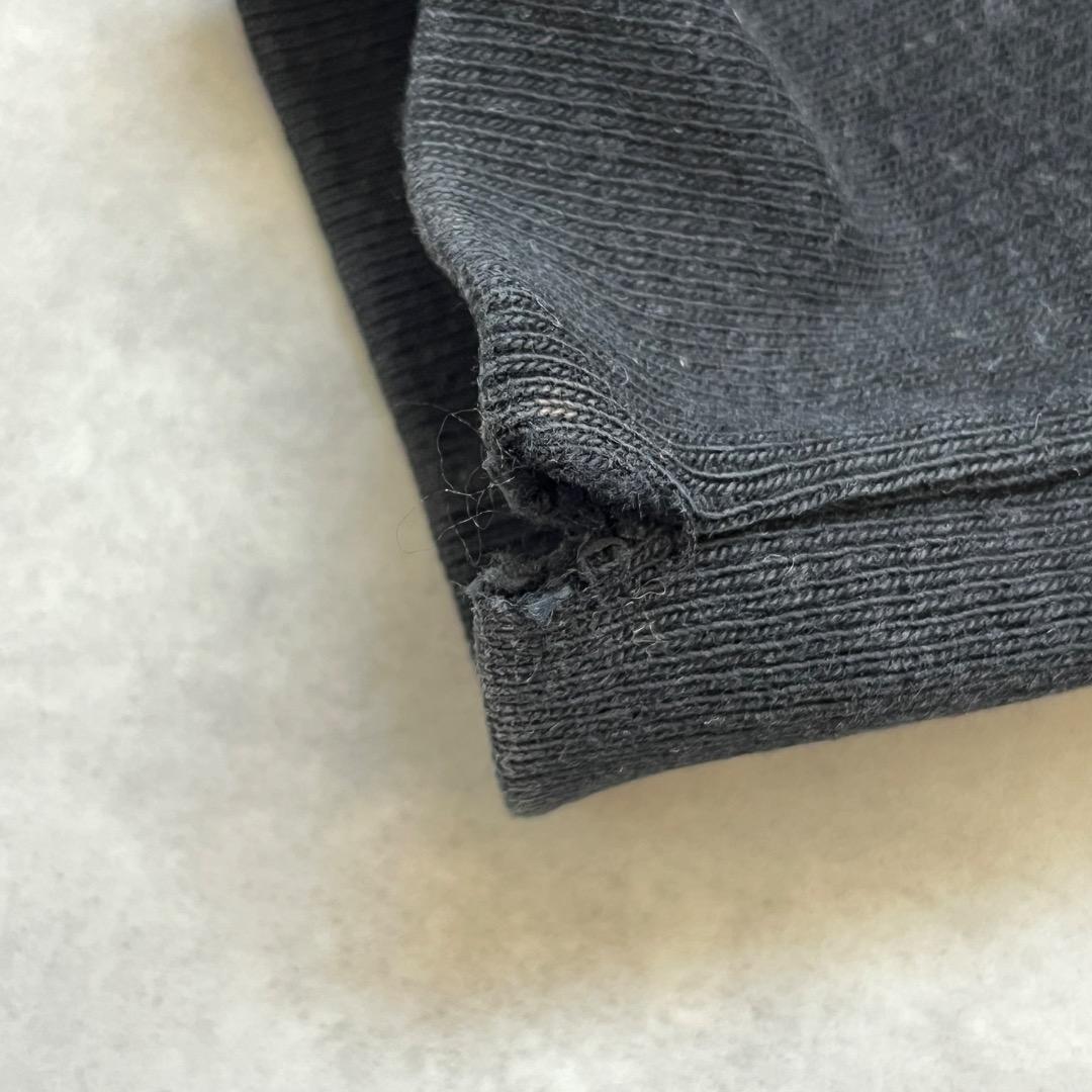 チャンピオン リバースウィーブ パーカー 目あり 古着 XL 黒 17766