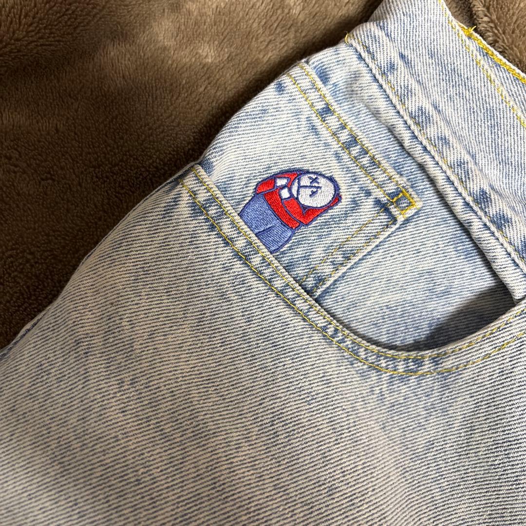 polarskate bigboyライトブルーデニム　旧ロゴ 美品