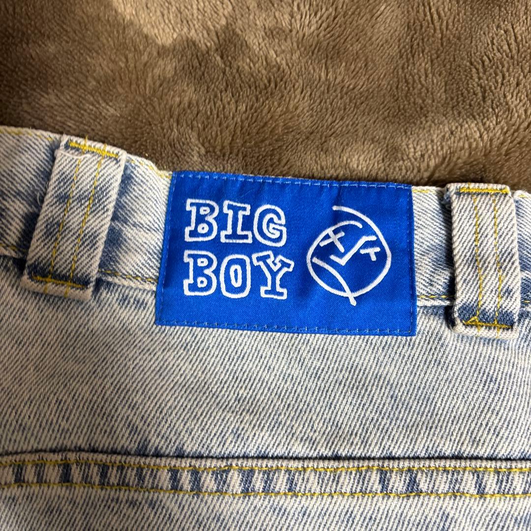 polarskate bigboyライトブルーデニム　旧ロゴ 美品