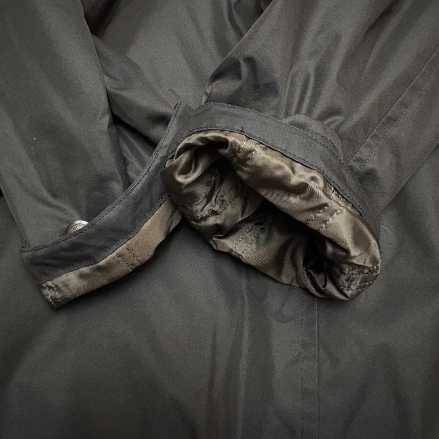 バーバリーロンドン コート ダウンライナー付 ノバチェック ブラック　XL