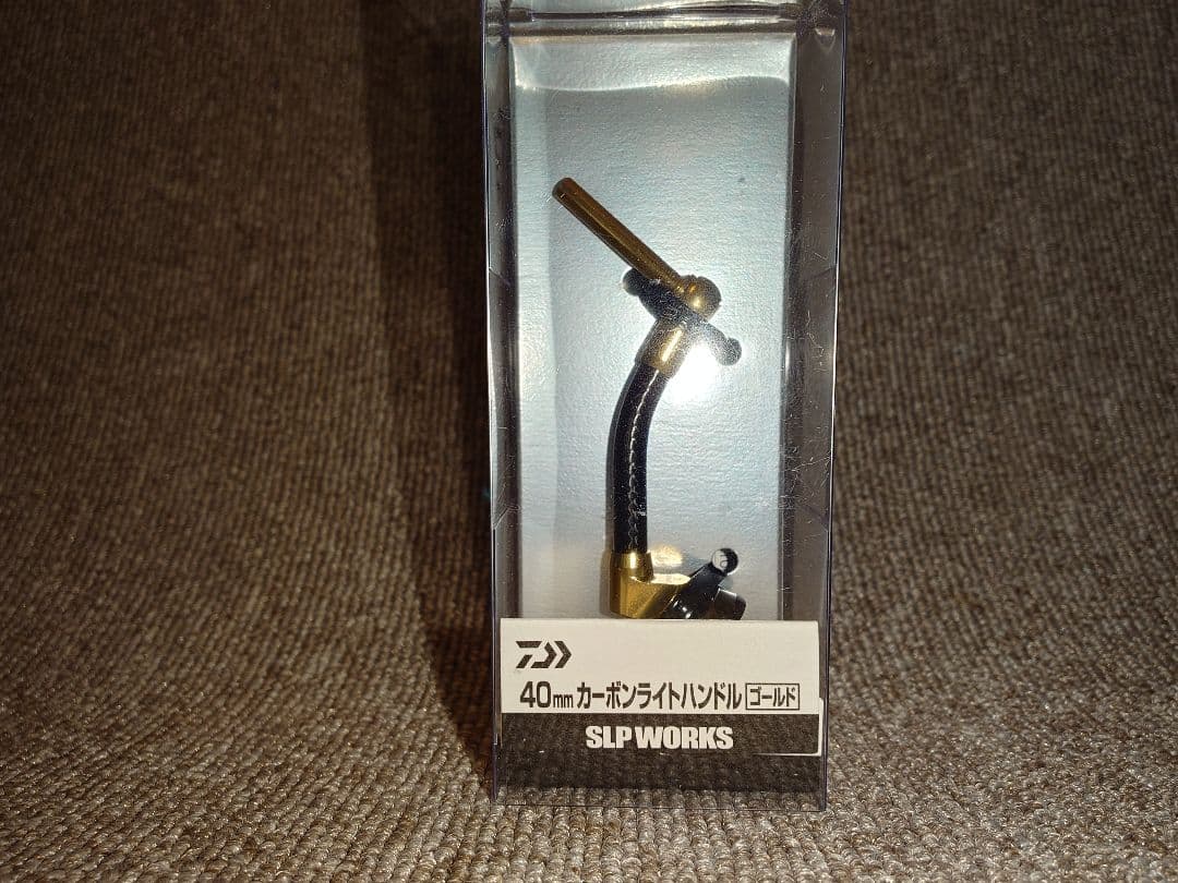 SLP WORKS カーボンライトハンドル ゴールド 40mm - メルカリ