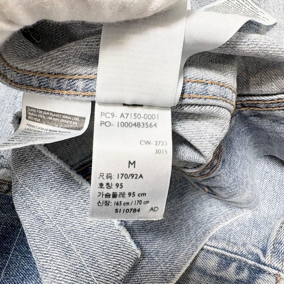 【美品】リーバイス デニムジャケット トラッカー CHIZU Mサイズ