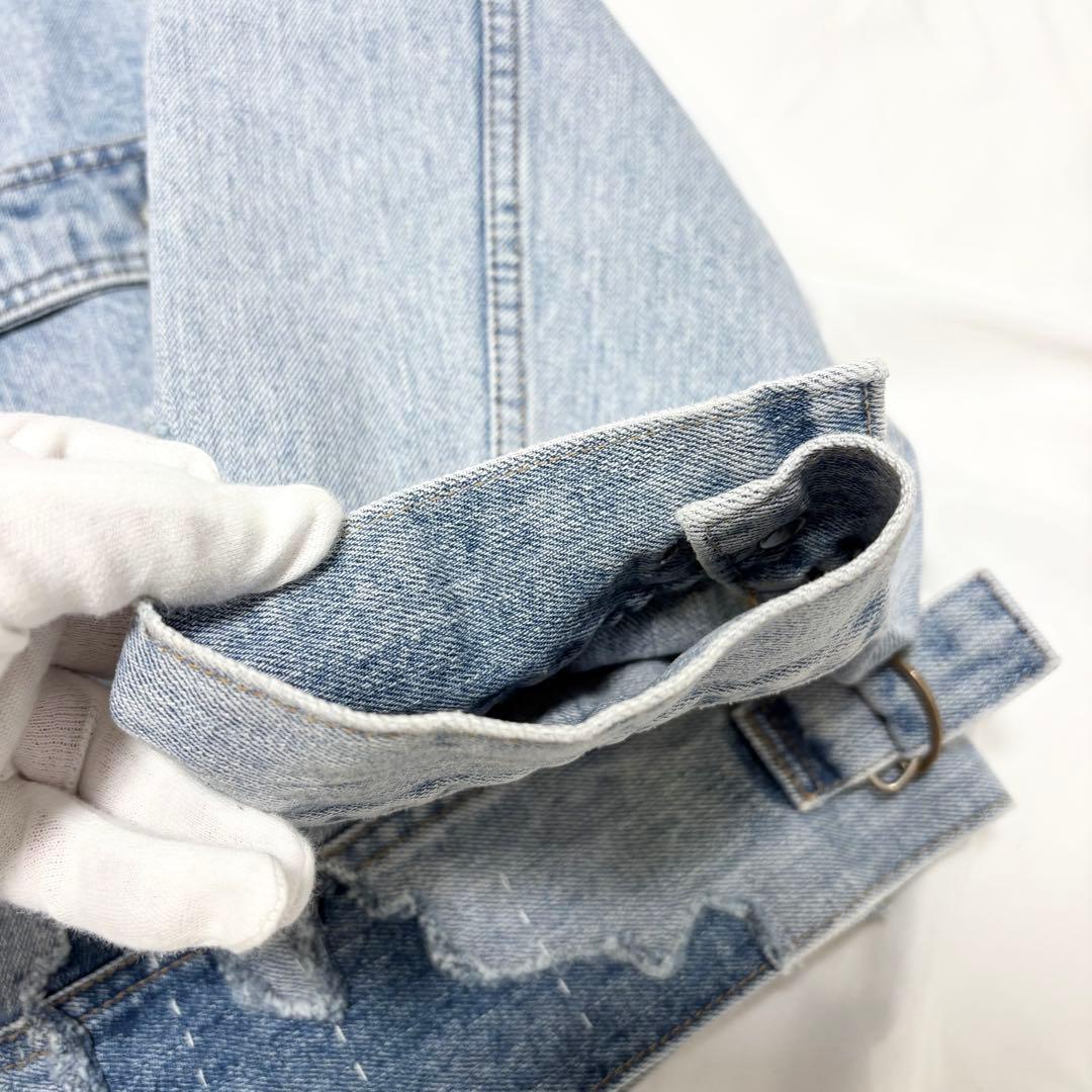 【美品】リーバイス デニムジャケット トラッカー CHIZU Mサイズ