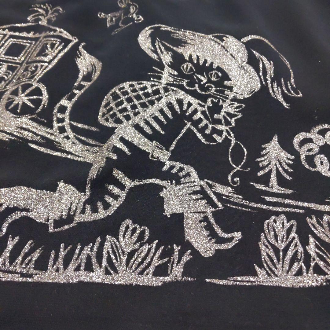 ジェーンマープル　黒　ベルベット　長靴をはいた猫