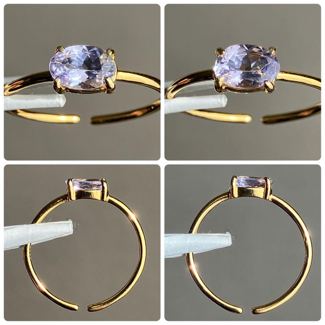 【つばささまご確認用】タンザナイトのオーバルファセットリング260101