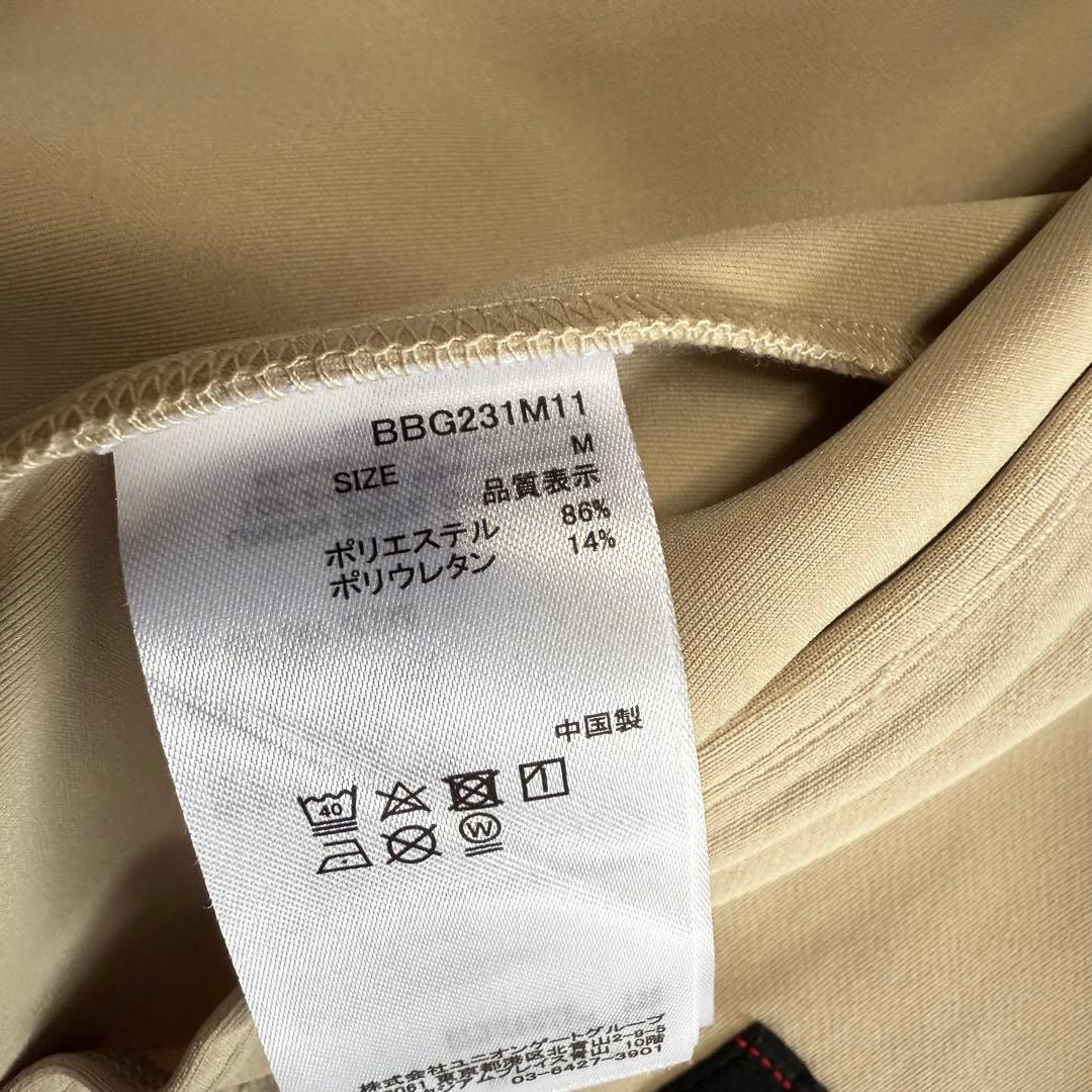 【ブリーフィングゴルフ】未使用品 ジップジャケット ベージュ Mサイズ メンズ