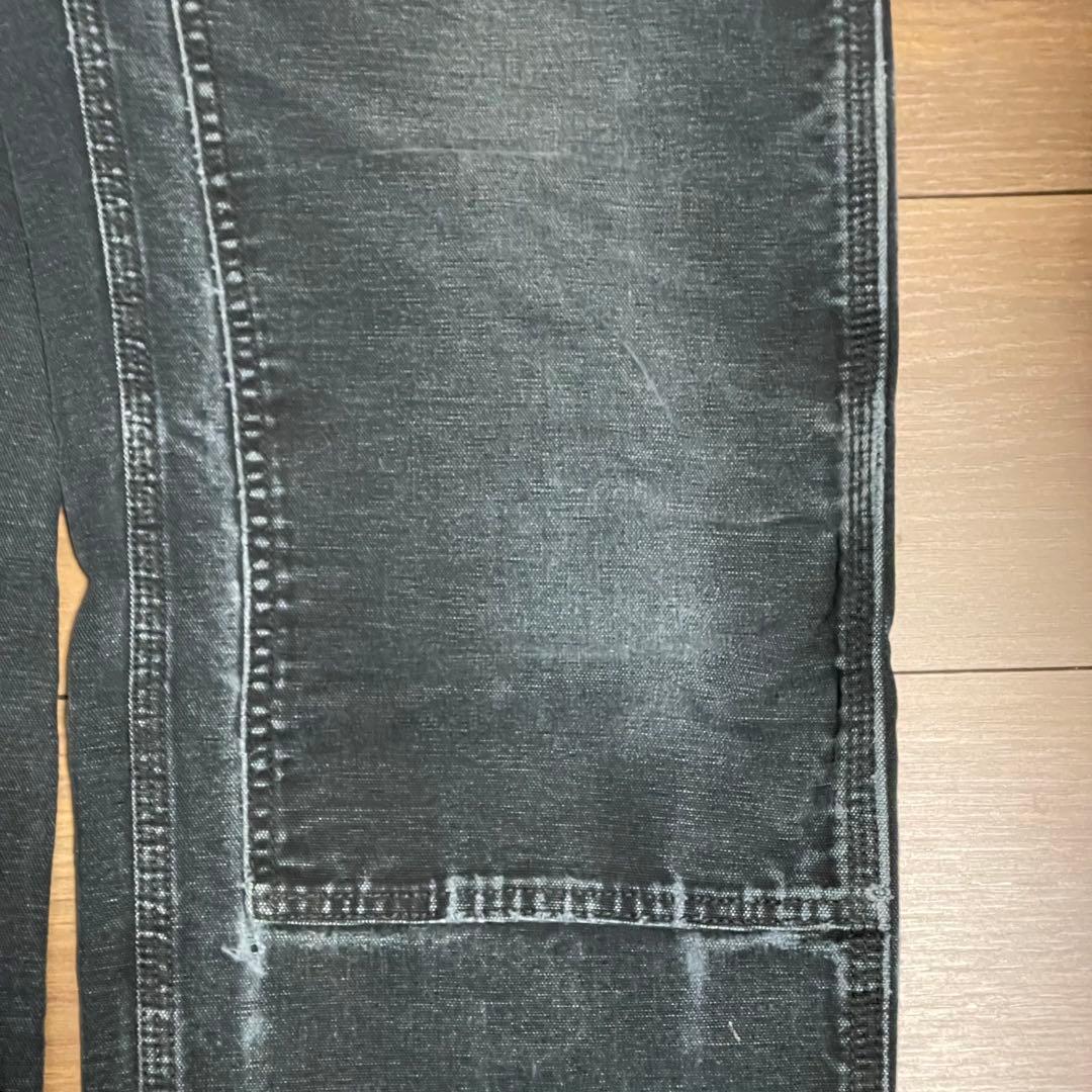 carhartt ダブルニー ブラック アメリカ製 W34L29.5