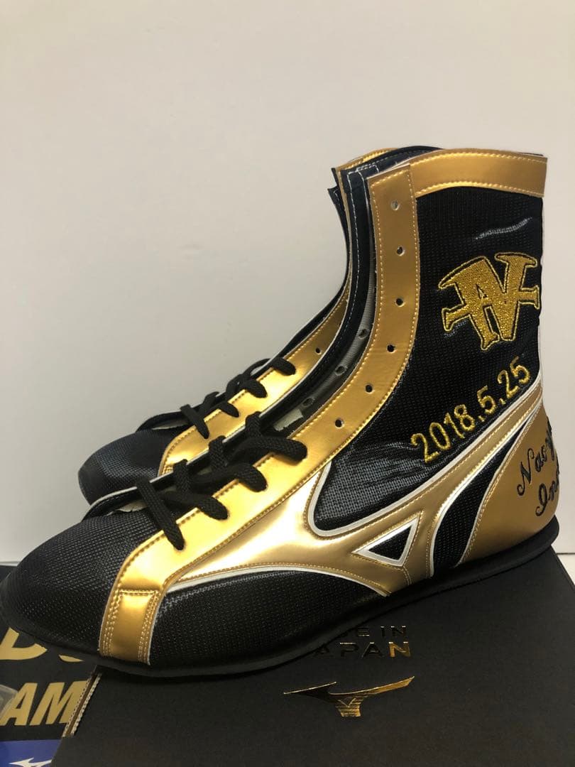 希少❗️10足限定‼️【井上尚弥選手レプリカシューズ】2018年3階級制覇