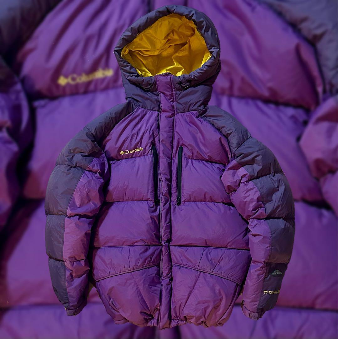 00s Columbia Titanium ダウンジャケット puffer - メルカリ