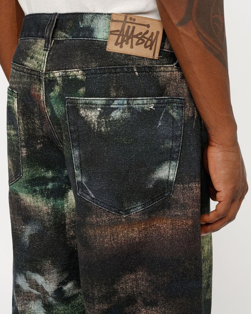 stussy BIG OL' JEAN STENPAT CAMO 30インチ - メルカリ