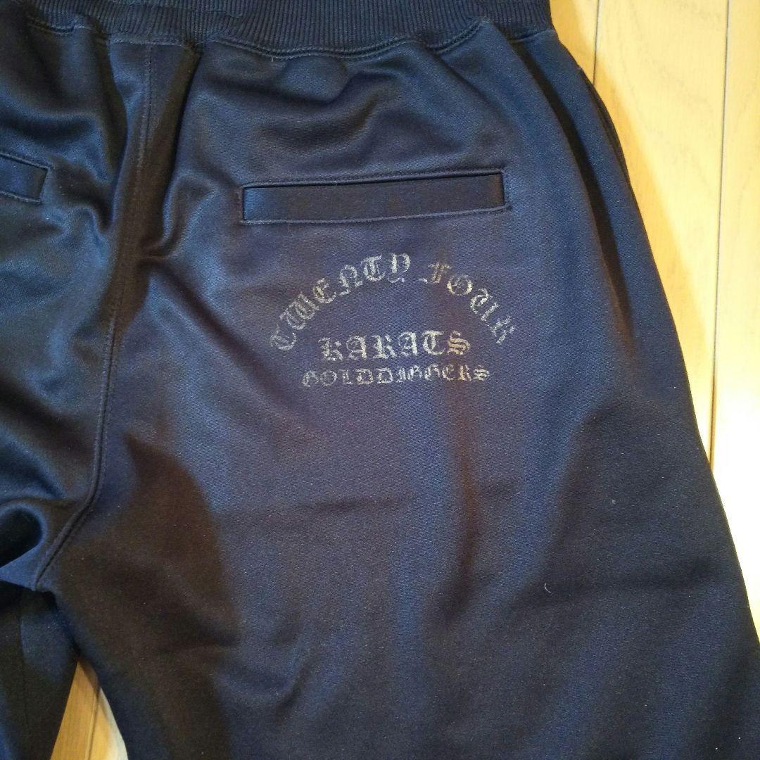 24karats ジャージ上下 ブラック/ゴールド