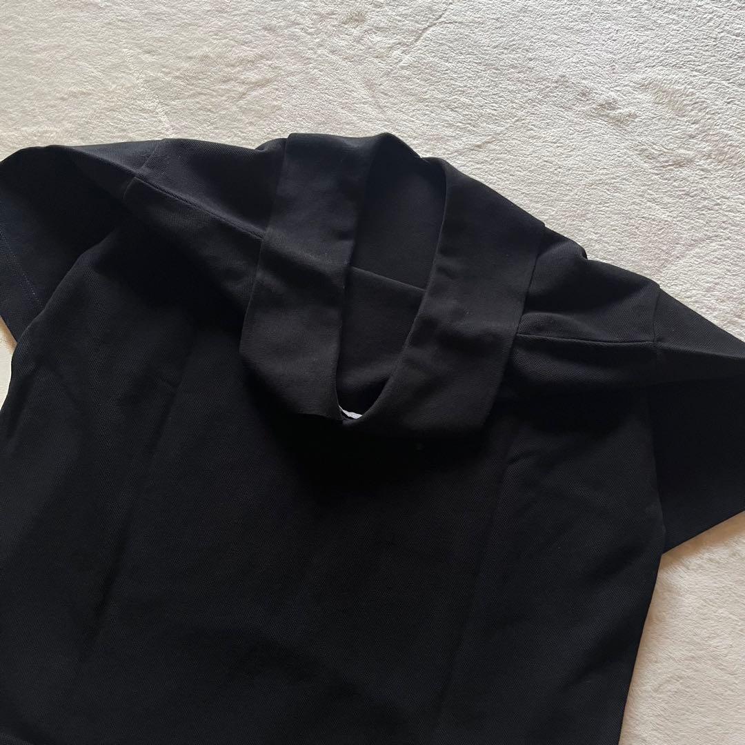 極美品✨22ssマーガレットハウエル　ポロシャツ　プルオーバー　ブラック