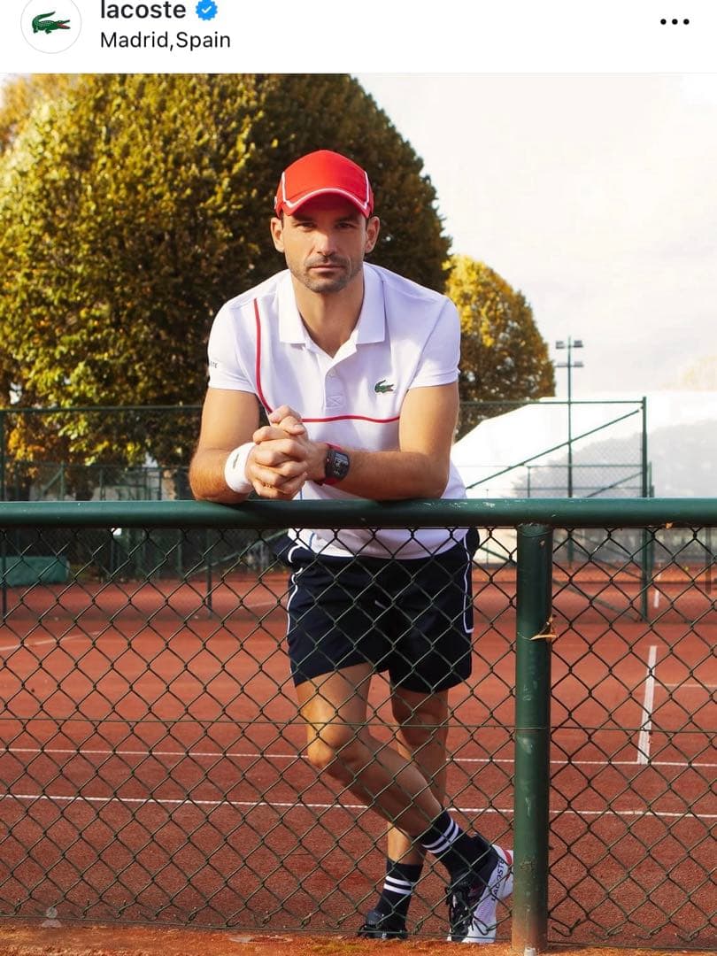 ラコステ テニスシューズ　25.5cm クレーコート用