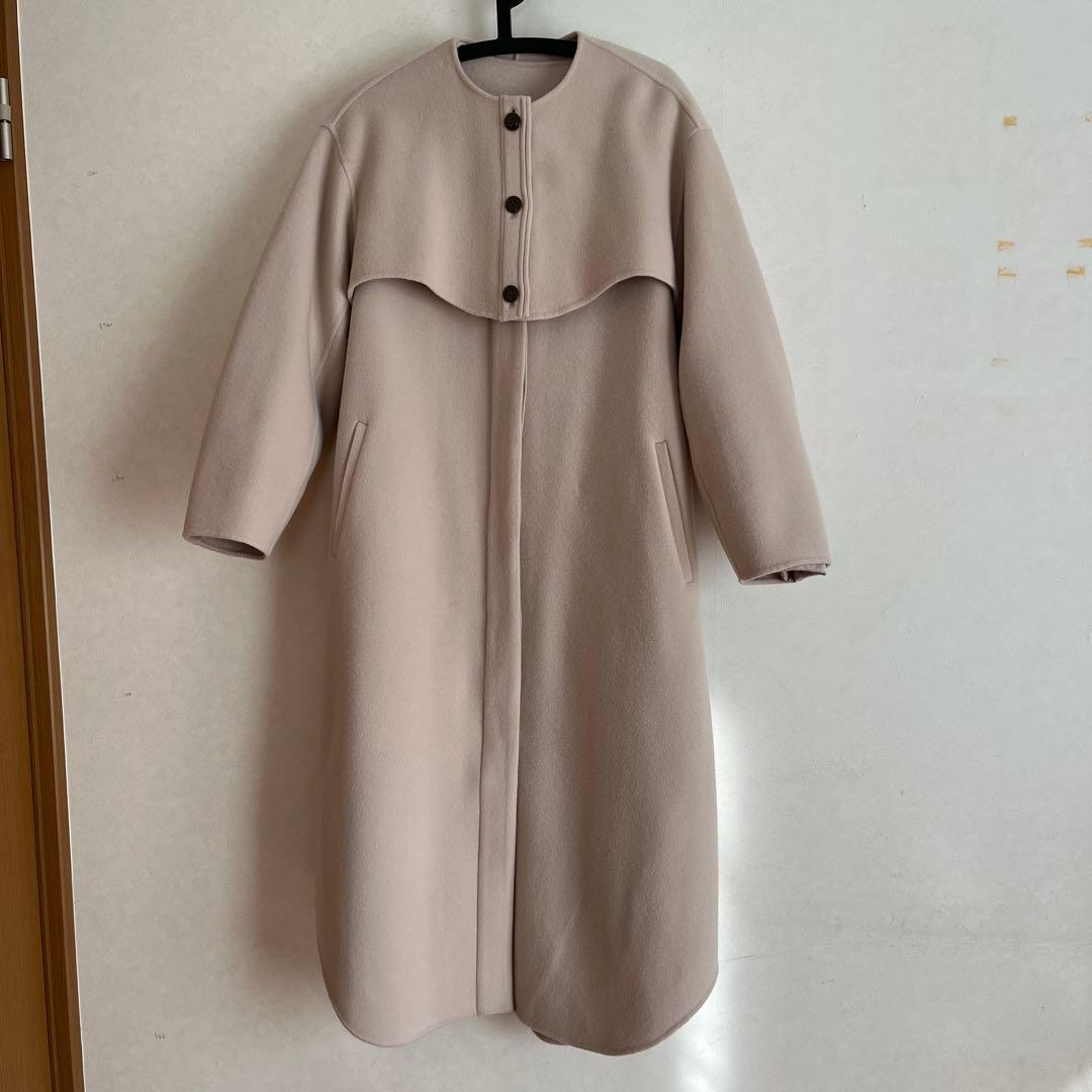 リグリーム　ベージュ ケープコート