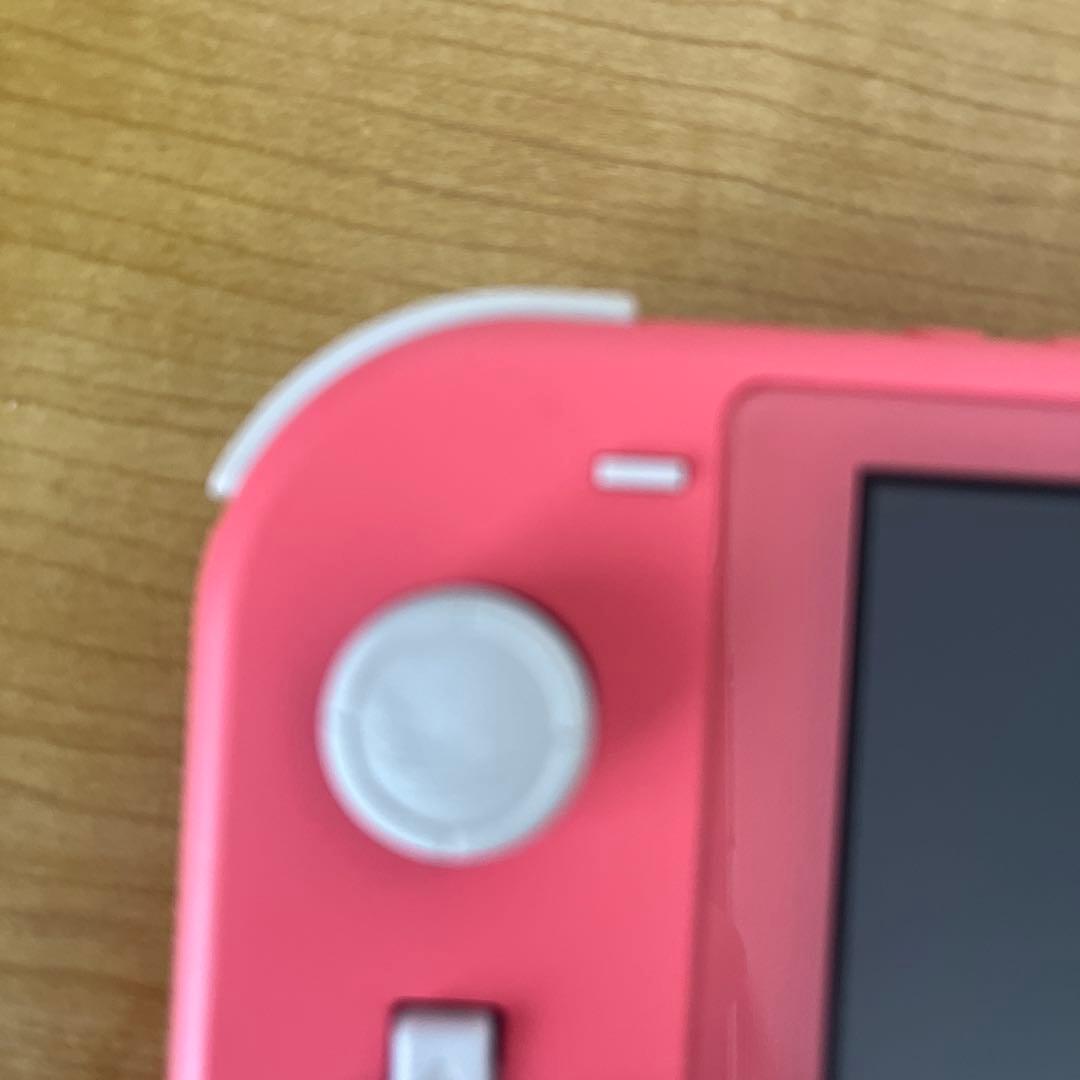 Nintendo Switch Lite ピンク 本体 充電器付き - メルカリ