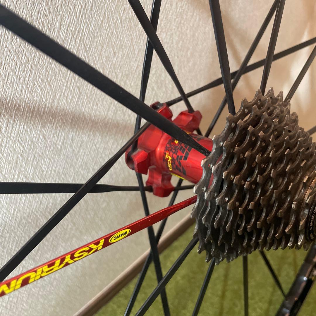 Mavic Ksyrium SL リムブレーキ アルミホイール 前後セット