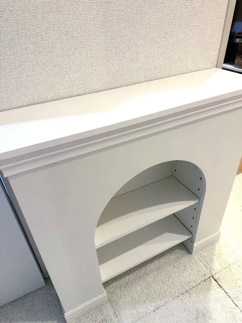 【1月16日まで限定値下げ】マントルピース　ホワイトインテリア　シェルフ