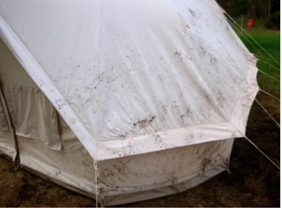 ベルテント用天幕、タープ 劣化を防ぐ交換用天幕 カビ、紫外線対策 3~6m対応