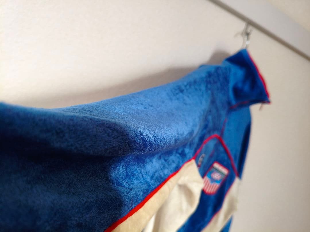 80s \"Levi’s\" Olympic Velour Track Jacket