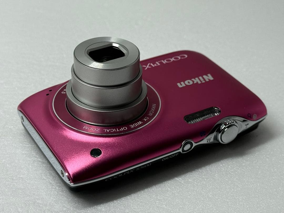 Nikon COOLPIX S3100 ピンク コンデジ 動作確認済　　レトロ