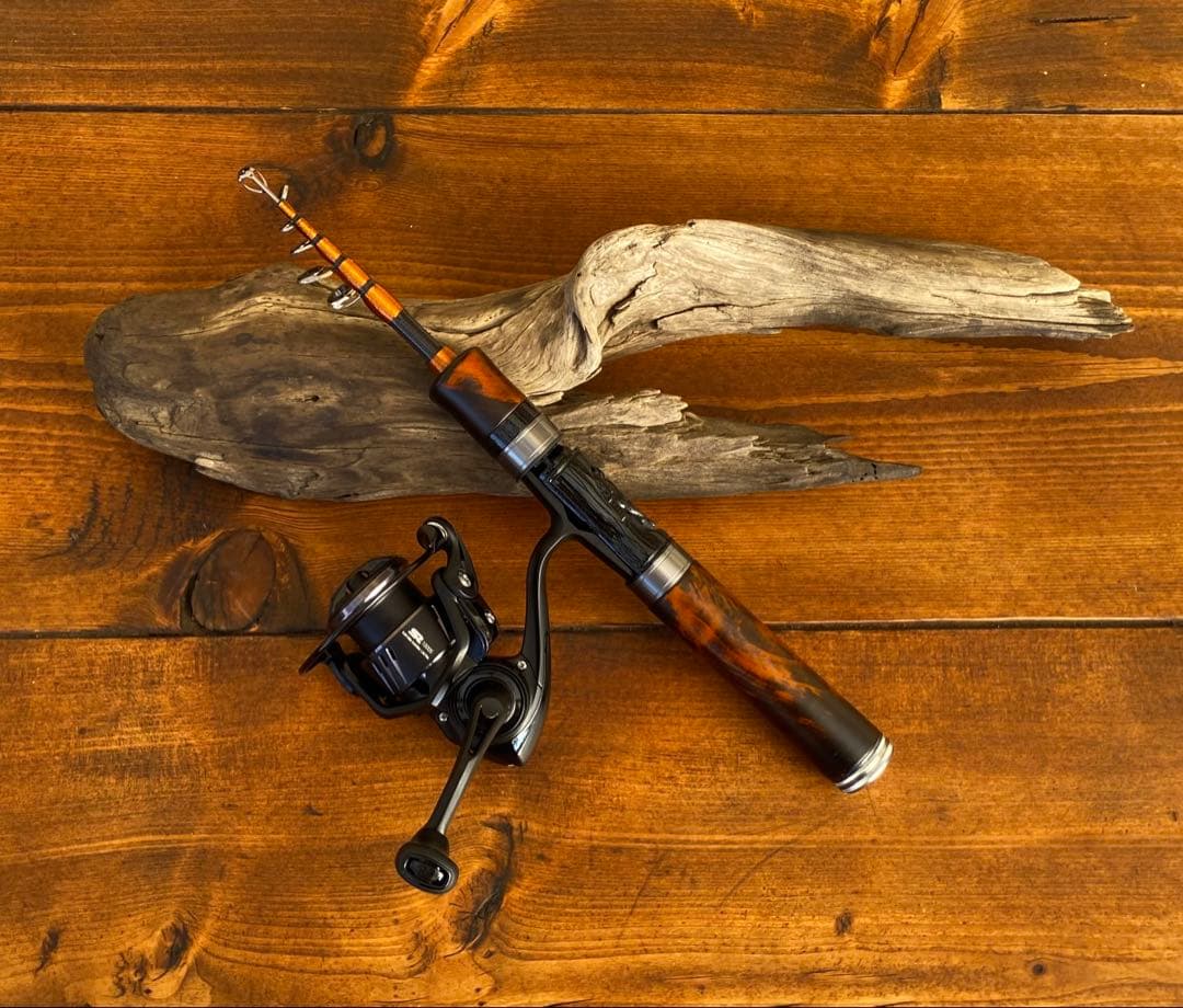 トラウトロッド 5ft 150cm ウッドグリップ 渓流釣り 山女魚 岩魚