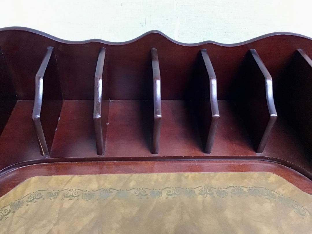 つき☆管243☆英国調☆ヨーロピアンクラシック☆アンティークデスク☆平机