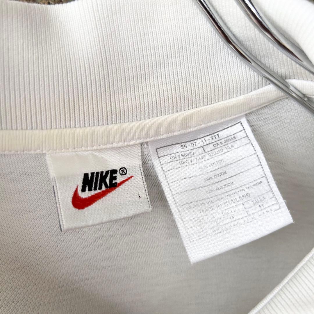貴重 90s vintage NIKE アンドレアガシモデル 刺繍ロゴ シャツ