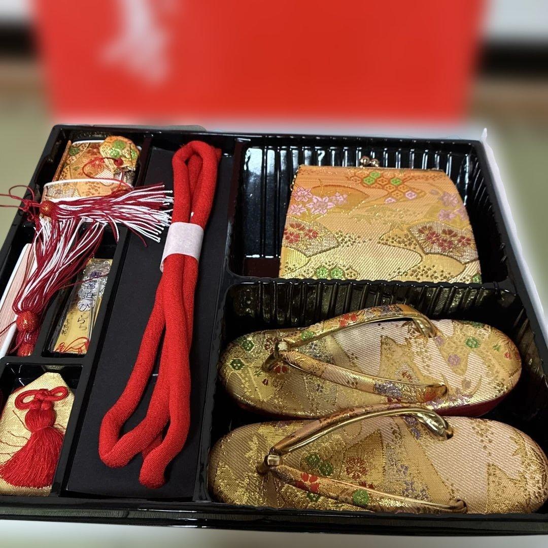 七五三用 子供用着物 グリーン系黄色とピンクの花柄130