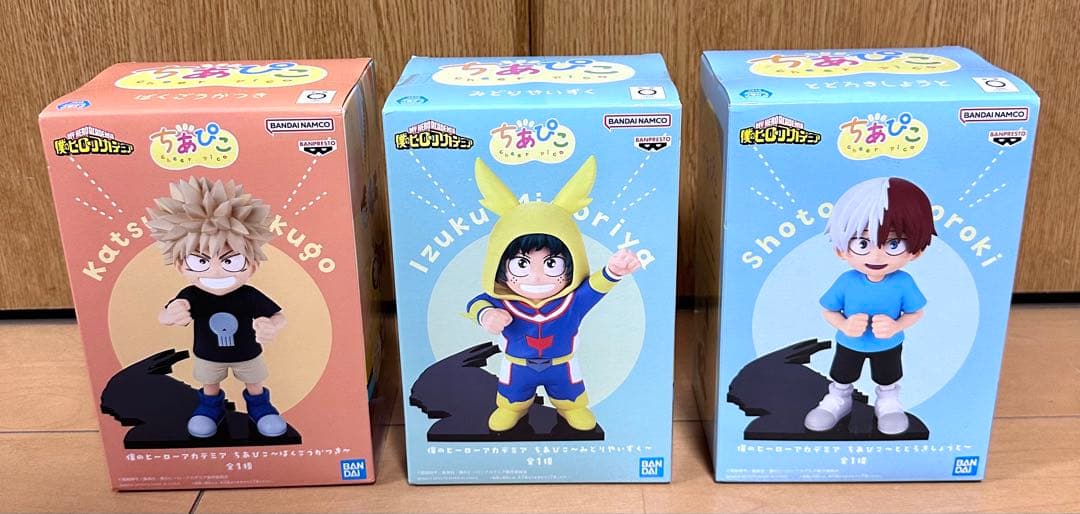 僕のヒーローアカデミア フィギュア ちあぴこ 3種セット - メルカリ