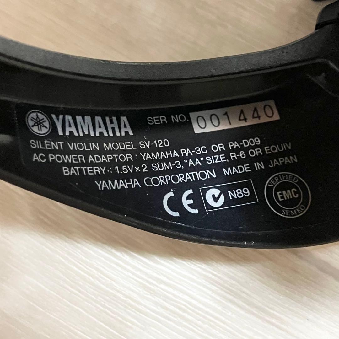 YAMAHA SV-120 サイレントバイオリン　電子バイオリン ヤマハ　訳あり