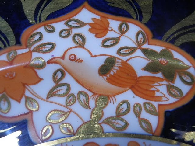 ロイヤルクラウンダービー　24.5cm　ハンドペイント古伊万里　1886年