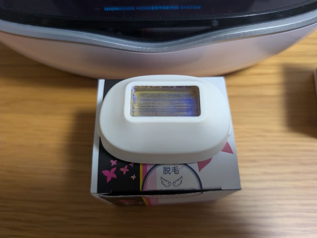 家庭用脱毛器 ケノン Ver 8.0 【カートリッジ3種類】　眉毛脱毛器付き！