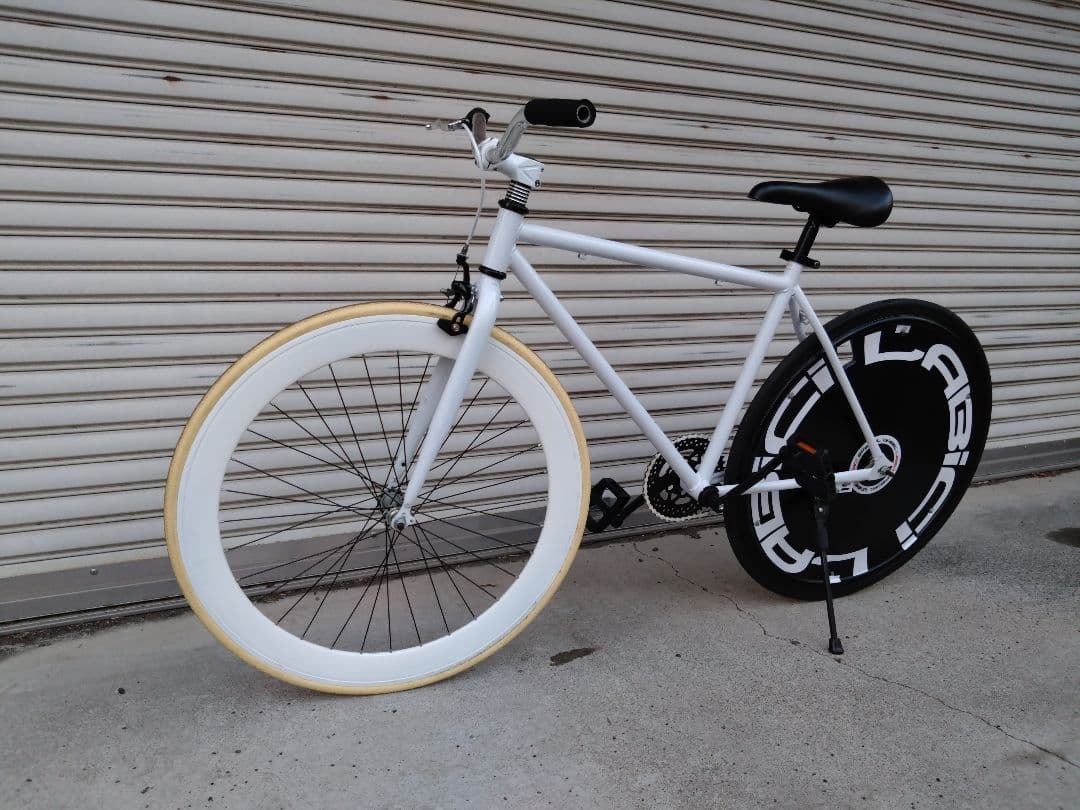 シングル　コースターブレーキ　ホイールカバー　ノーパンク　神奈川　引取限定