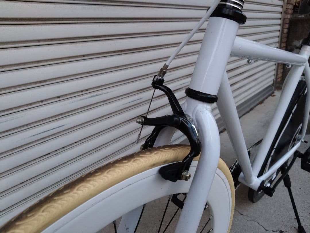 シングル　コースターブレーキ　ホイールカバー　ノーパンク　神奈川　引取限定