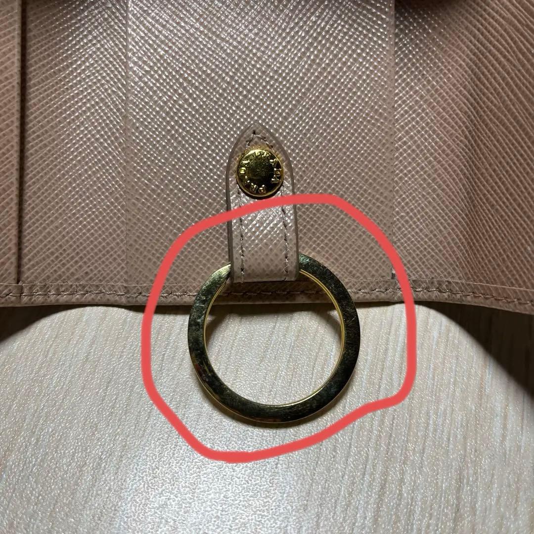 たぁたぁ PRADA プラダ キーケース ピンク