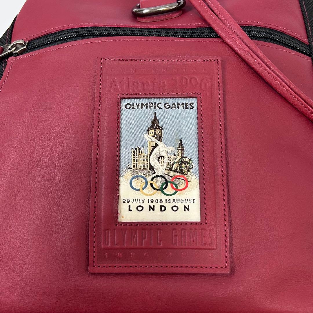 未使用品 COACH 1996 Atlanta オリンピック限定 リュック 赤