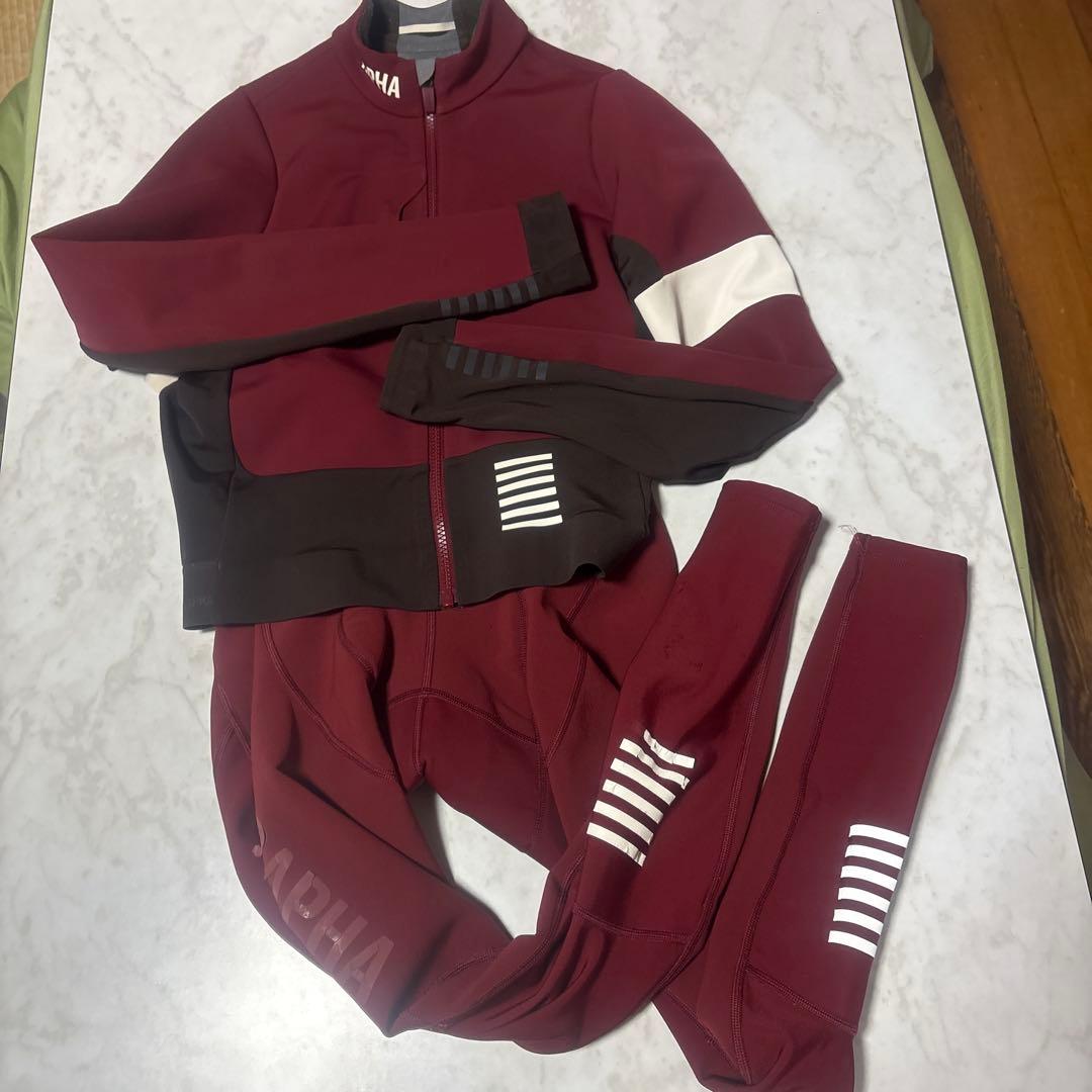 Rapha プロチームウィンタージャケット ビブショーツ上下セット - メルカリ