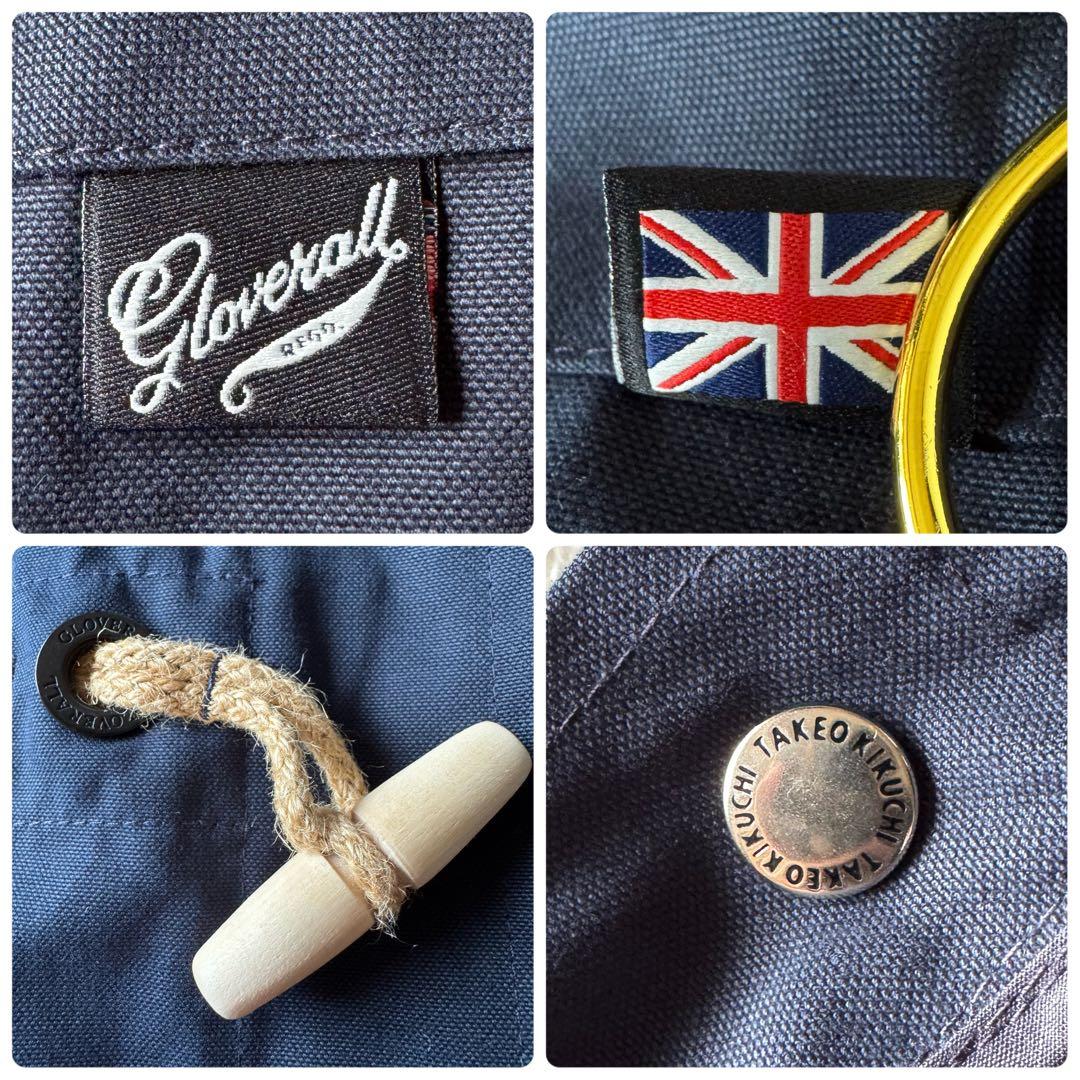 未使用級　2way グローバーオール　タケオキクチ　ダッフルコート　L ネイビー