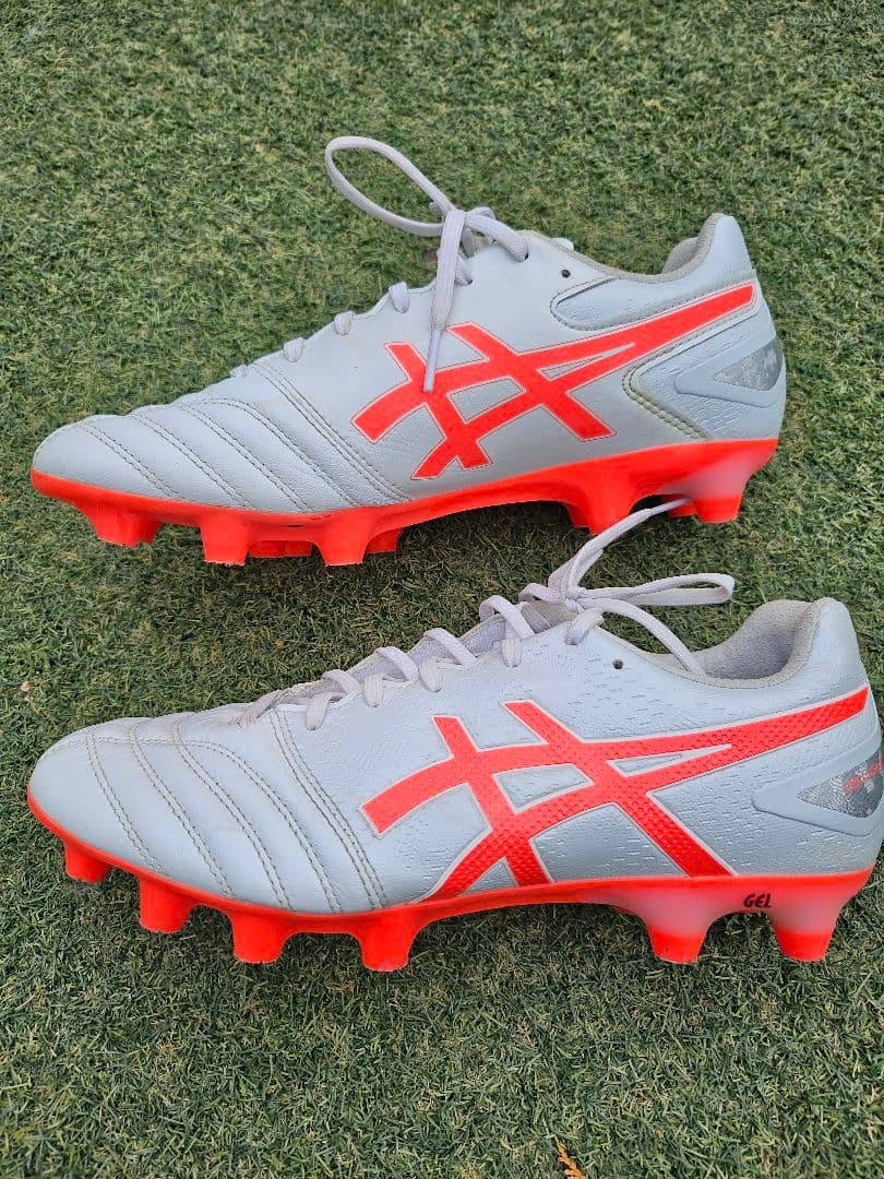 asics アシックス DSライト プロ ワイド ホワイト×フラッシュレッド