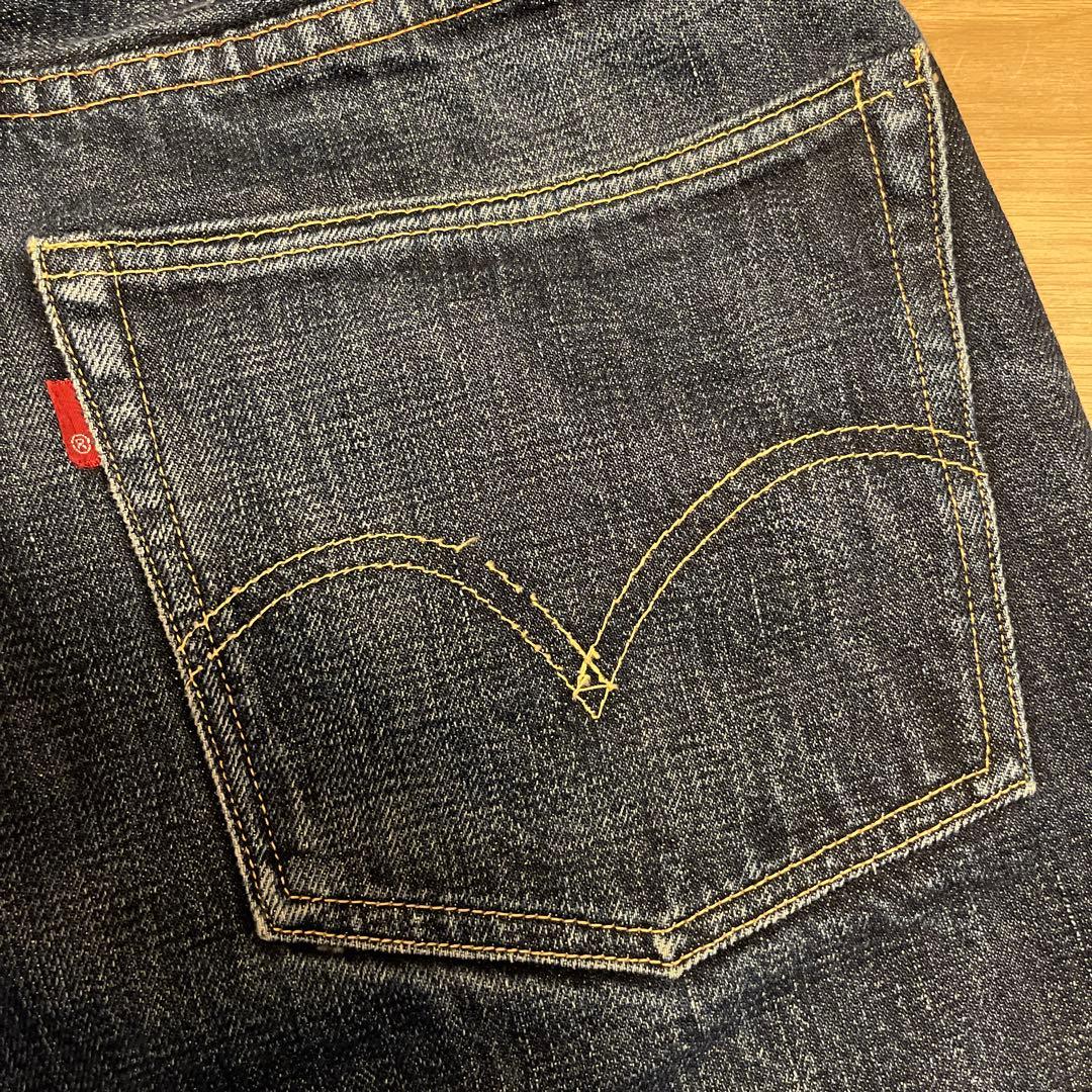 【良品】FULL COUNT lot0105XX 赤耳 濃紺 36 x L36