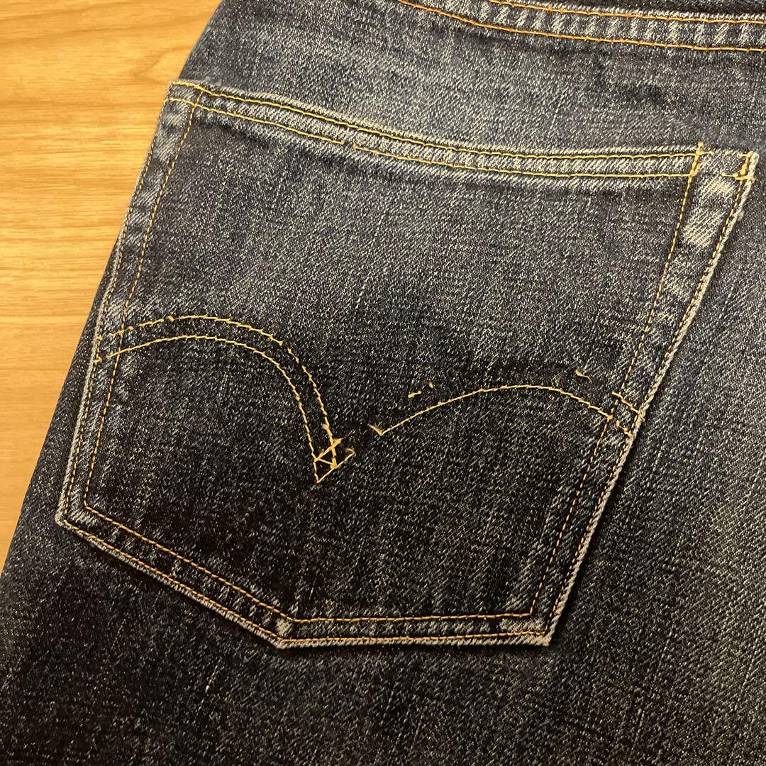 【良品】FULL COUNT lot0105XX 赤耳 濃紺 36 x L36