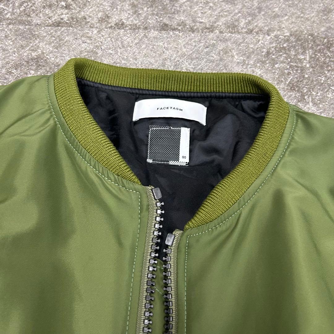 FACETASM ファセッタズム BIG MA-1ジャケット オリーブ 美品