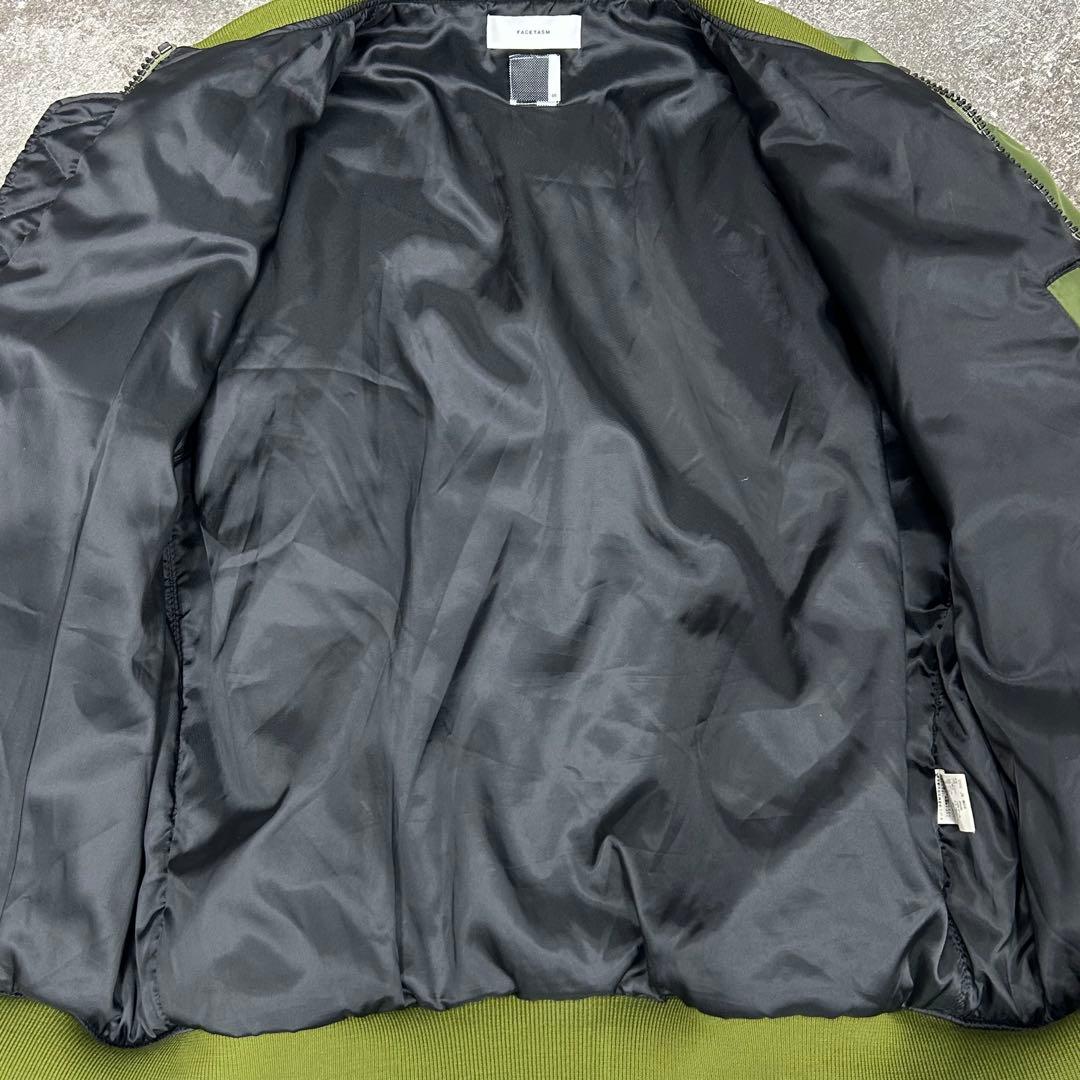 FACETASM ファセッタズム BIG MA-1ジャケット オリーブ 美品