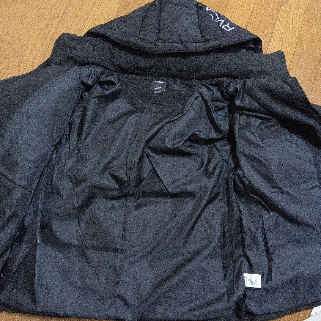 RVCA フード付き ダウンジャケット ブラック