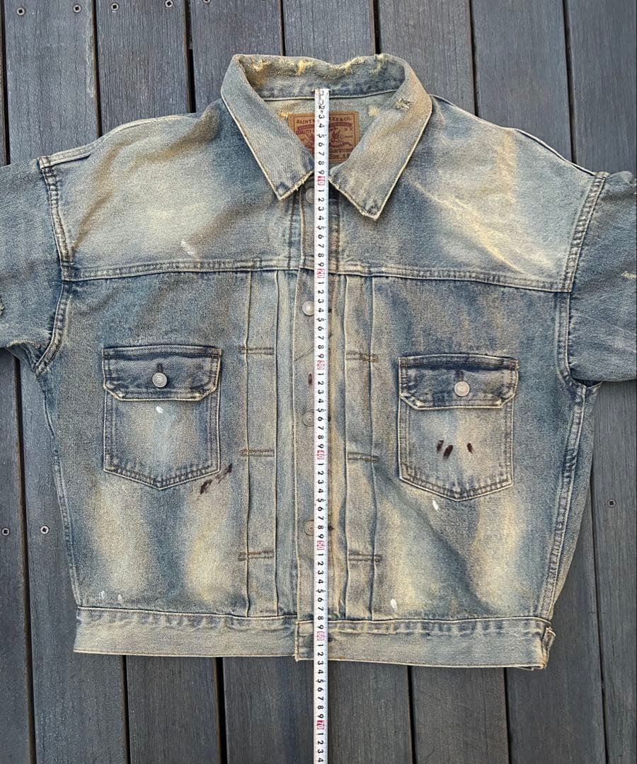ジャケット・アウター SAINT MICHAEL BerBerJin DENIM JACKET XL